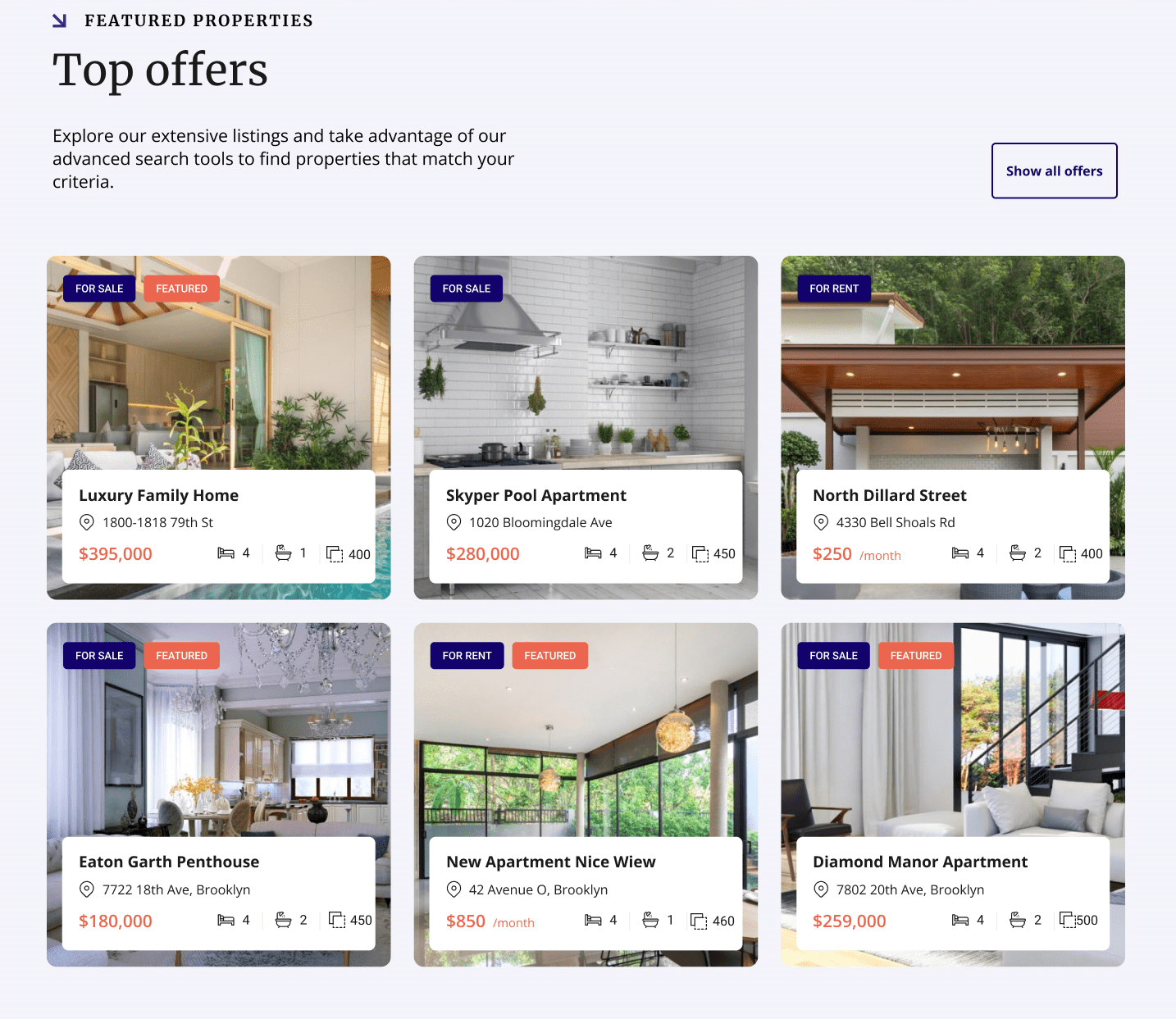 Real Estate Top Offers